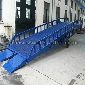 Carga 4t 6t 8T 10t 12t Elevación 0,9-1,7 m Rampa de muelle de carga de descarga móvil con plataforma de carga para manejo de carga de terminales - Product Image 3