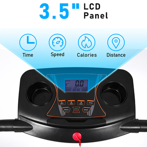 Elektrisches Laufband Laufband manuelle Neigung Laufmaschine mit Handlauf Heimgebrauch Laufband Mit LCD-Bildschirm P12 Programm - Product Image 3