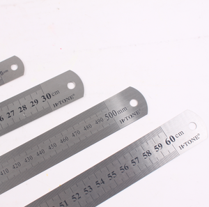 Chất Lượng Cao Cấp Biểu Tượng Tùy Chỉnh Bán Buôn 15/20/30/40/60Cm Nhôm Cai Trị Cho Các Trường Học Văn Phòng Phẩm Nguồn Cung Cấp Trẻ Em 1PC Cai Trị - Product Image 6