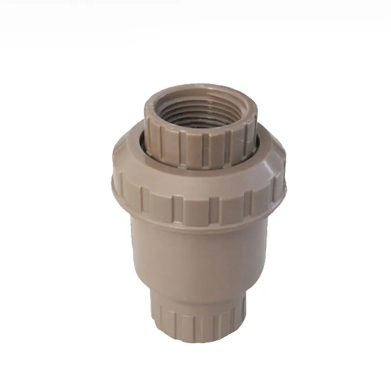 SAM-UK pode ser personalizado válvula de retenção pvc swing com rosca fêmea de plástico mini válvulas bola