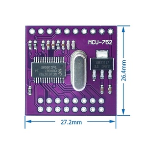 Modulo MCU-752 SC16IS752 I2C/SPI Bus di Interfaccia per Dual channel UART Modulo di Conversione - Product Image 2