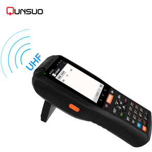 Android 4G Red completa LF/HF/UHF RFID reader PDA con código de barras escáner de código QR