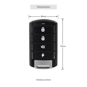 Easyguard alarma motocicleta remoto de sistema de arranque y parada sensor de choque con GPS tracker - Product Image 3