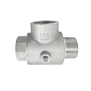1-1/4 "螺纹阀管道解决方案水系统5路止回阀SUS304液压 - Product Image 4