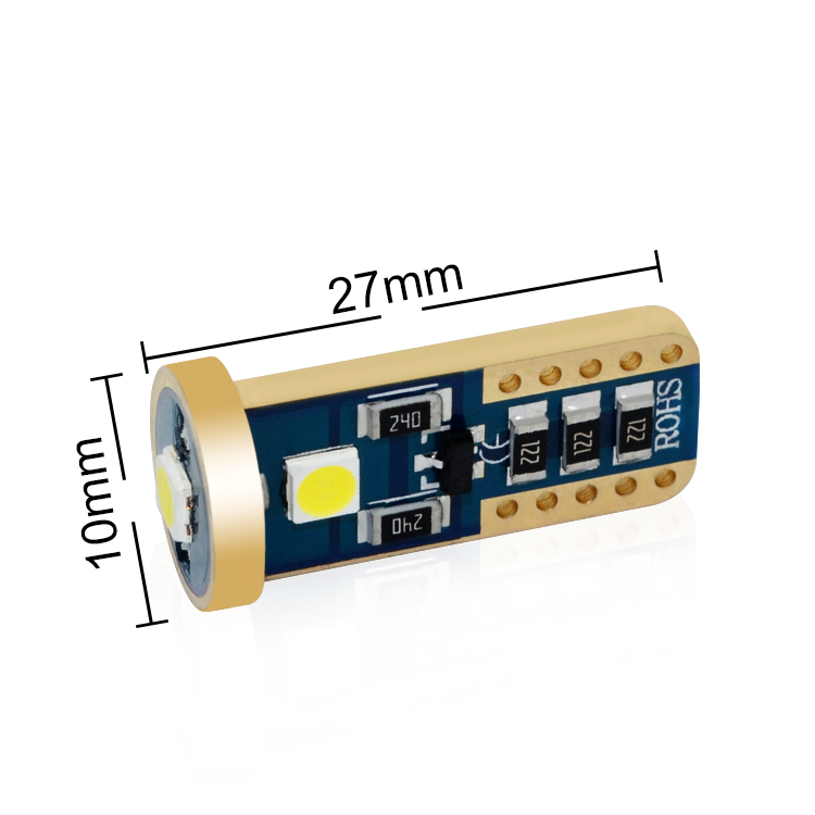 T10 3SMD 3030 แคนบัส 10-15V