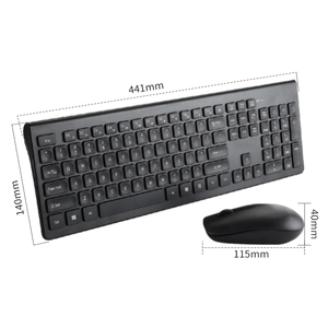 Teclado y ratón inalámbricos para ordenador portátil, OEM, de fábrica