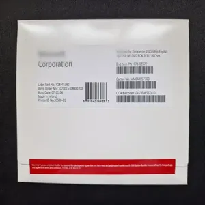 Win Server 2025 Datacenter Retail Key Win Server 2025 DAT 16 Core DVD Full Package - Product Image 3