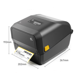 Original <span class=keywords><strong>Zebra</strong></span> ZD421T USB Kompakter Thermotransfer-Etiketten drucker 300dpi Stocked Desktop Barcode-Drucker - Product Image 1