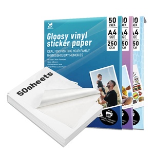 Bán buôn CC in ấn cho và Máy in laser máy in phun giấy bóng thư Vinyl Nhãn tùy chỉnh Nụ Hôn cắt Sticker Sheets - Product Image 5