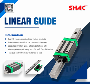 <strong>Linear</strong> Guide with Block Bearing Slide GH30 GH35 GH45 GH55 GH65 1000mm 4000mm 6000mm for <strong>CNC</strong> <strong>Router</strong> <strong>Linear</strong> <strong>Rail</strong> - Product Image 3