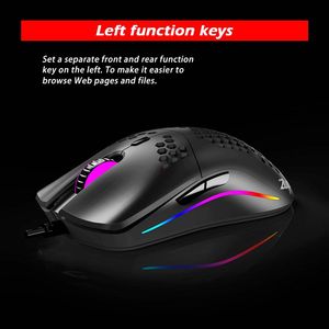 高性能ゲームマウスC-7トップセラーゼロー7ボタン5調整可能なDPI有線プログラミングRGBゲーミングマウスゲーマー - Product Image 4