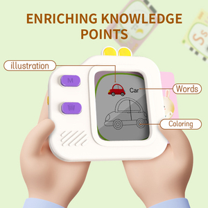 Early Education Learning Machine Children'<strong>s</strong> Sensory Learning Educational Talking <strong>Cognitive</strong> Cards for Kids - Product Image 2