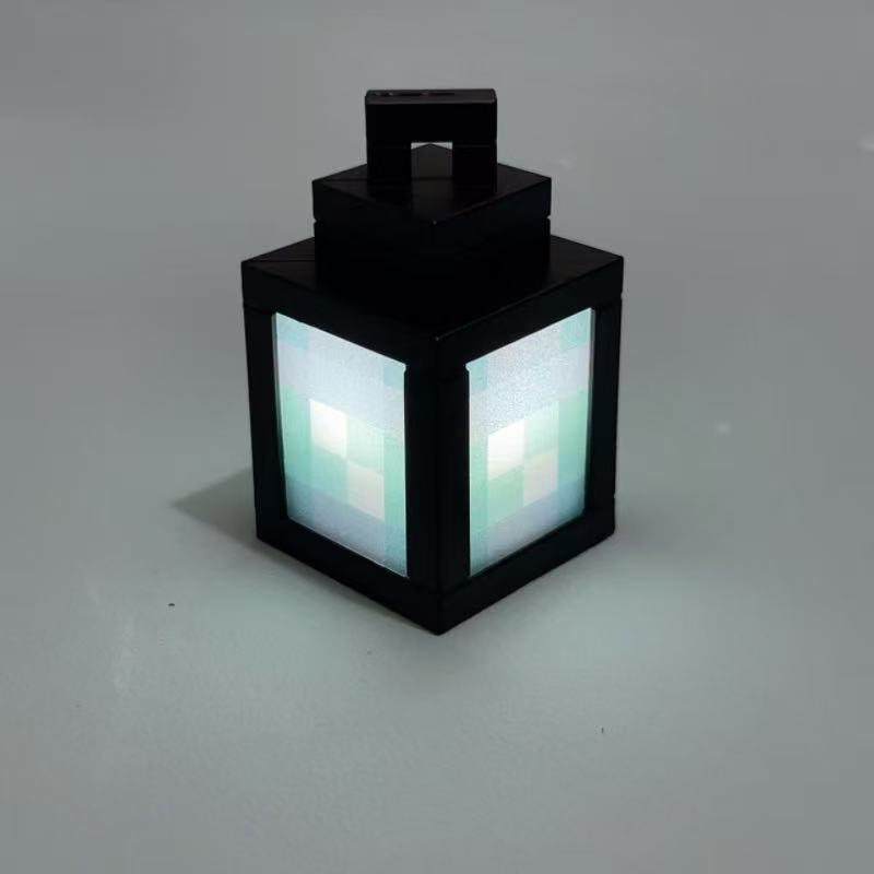 Version Minecraft lanterne bleue à piles