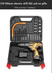 Lithium pin điện vít trình điều khiển không dây khoan có thể sạc lại Mini Điện tay khoan nhà DIY điện Screwdriver Set - Product Image 2