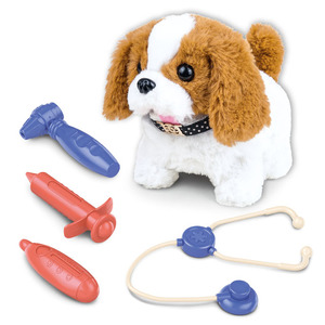 Stuffed Animal <strong>Toys</strong> Electric Pet Walking Moving with Sounds for Plush Cat <strong>Toys</strong> Kid Pet Shop Care Set Doctor Set - Product Image 4