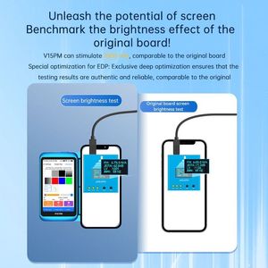 JCID China Wholesale Jcid V15pro Color Image Test Programmer Touch Refresh Rate <strong>Mobile</strong> Phone Screen Tester for IpX-15 - Product Image 5