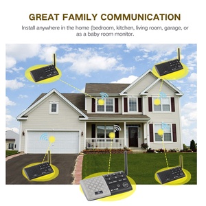 EMACROS Portable Outdoor Indoor <strong>Intercom</strong> <strong>Wireless</strong> <strong>Intercom</strong> <strong>System</strong> 1000 Feet Two <strong>Way</strong> 2 <strong>Way</strong> <strong>Intercom</strong> Conversation - Product Image 3