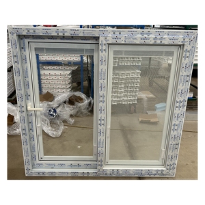 günstiger preis doppelverglasung pvc-schiebefenster und fenster mit integrierten jalousien - Product Image 3