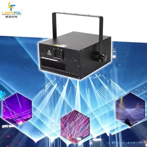 10 Вт RGB Полноцветный анимационный лазерный проектор Встроенная программа для бара диско ночного клуба - Product Image 6