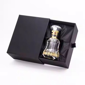 Özel tasarım arapça parfüm şişesi hediye kutusu taşınabilir 30ml 50ml 100ml boş koku kağıt kutuları kabartma ve ambalaj ile - Product Image 4