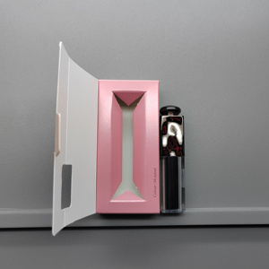 Customized <strong>Red</strong> Lip Glazed Paper <strong>Box</strong> Small Batch Personalized Display <strong>Box</strong> with Embossing Printing