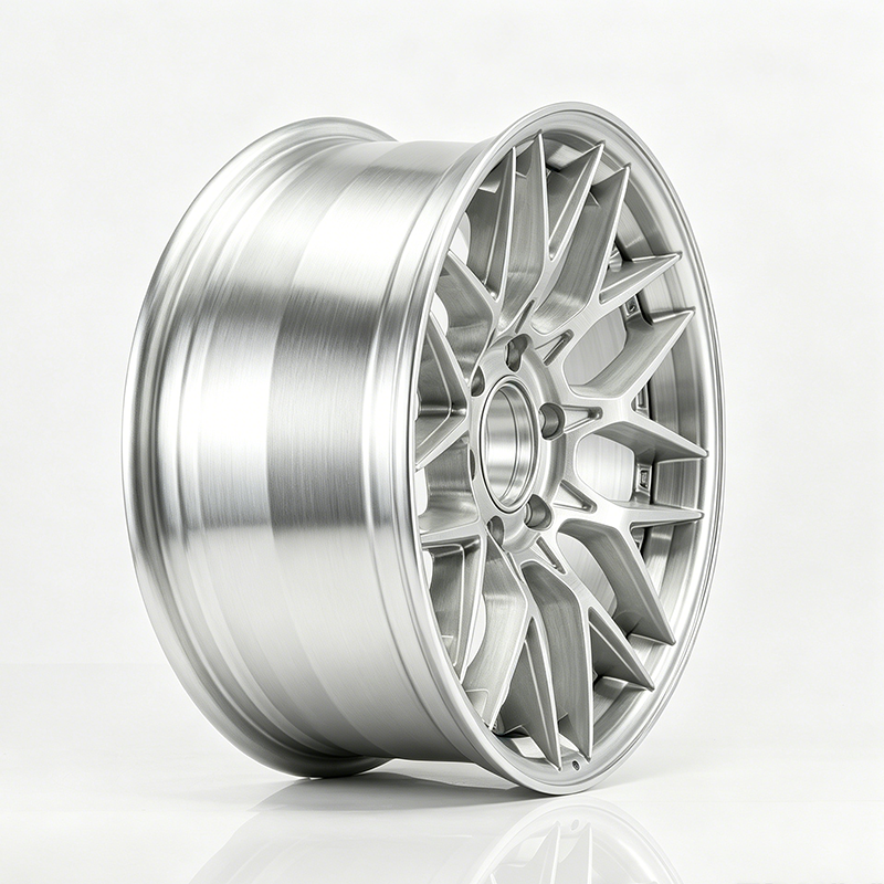 Brushed silver