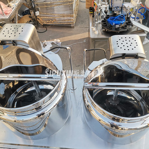 Merhem macun karıştırma ve homojenleştirici emülgatör ile işleme kimyasalları için SPX otomatik vakum planet mikser - Product Image 6