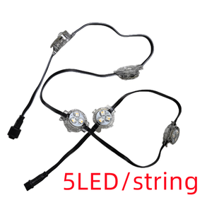 Modulo LED indirizzabile impermeabile IP65 30mm modulo led dmx dot rgb pixel LED con profilo in alluminio - Product Image 6