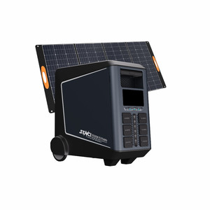 电站太阳能发电机5000w 5.5kw 6000w 10000瓦大容量110V 220V，家用MPPT UPS 10s - Product Image 1