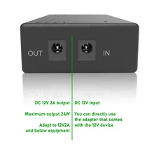 12V-2A Mini UPS Battery Backup for WiFi, Router, Modem Universal -  AliExpress