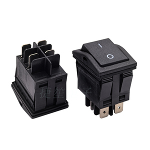 25A125V/250VAC X7 serisi IP67 su geçirmez DPST 4Pin ışıksız araçlar için açma-kapama Rocker anahtarı - Product Image 4