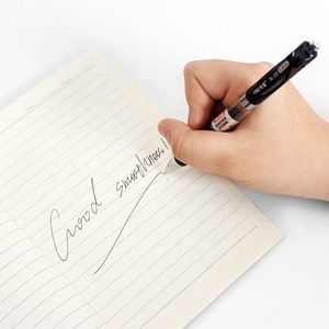 O & Q giá rẻ Nhựa bút văn phòng trường bấm vào bóng bút màu xanh/mực đen 0.5mm nhiều lớp mới lạ tùy chỉnh logo kinh doanh - Product Image 5