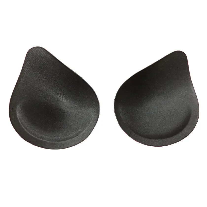 HL-9090 Unterwäsche Bh Zubehör Tear Drop Form Abnehmbare Geformt Bh Pad für Nähen-freies Genie Sport Yoga Bh