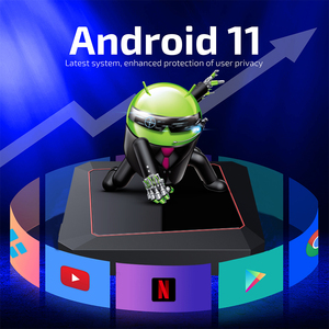 Topleoコントロールテレビボックスアンドロイド10.04kボックステレビアンドロイド無料エアセットトップボックス - Product Image 4