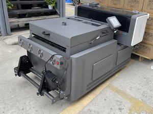 Süper hızlı baskı 60CM A1 DTF yazıcı Shake makinesi hepsi bir arada T-shirt kurulum çift I3200 baskı kafası yazıcı - Product Image 2