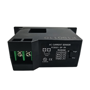 Módulo transmisor de corriente, entrada 0-50a, salida, señal analógica, transductor de corriente de 0-10V