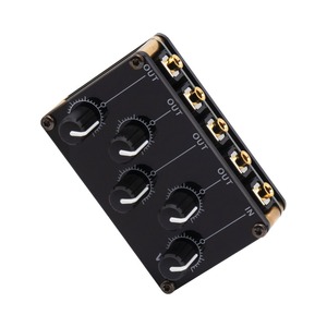 <strong>4</strong> Channel Mini Stereo Mixer Line Mixer for Live Studio Recording Portable <strong>Audio</strong> Sound Card Sound Mixing Console <strong>Audio</strong> Mixer - Product Image 6