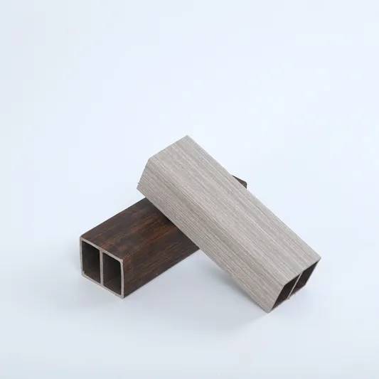 Tuyau en bois plastique creuse et composite, utilisé par les fabricants en bois pour le revêtement de murs extérieurs, livraison gratuite