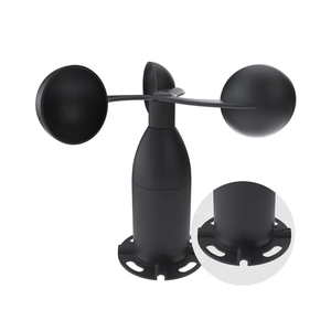 BGT CE RS485 4-20mA 0-5V strumento di misurazione della velocità stazione meteo Arduino anemometro 3 tazza di plastica in metallo sensore di velocità del vento