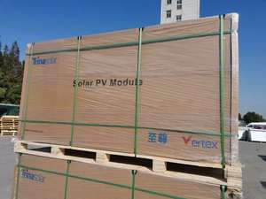 Trina太阳能顶点210毫米150电池太阳能电池板500w PERC半切割背板单晶模块 - Product Image 3