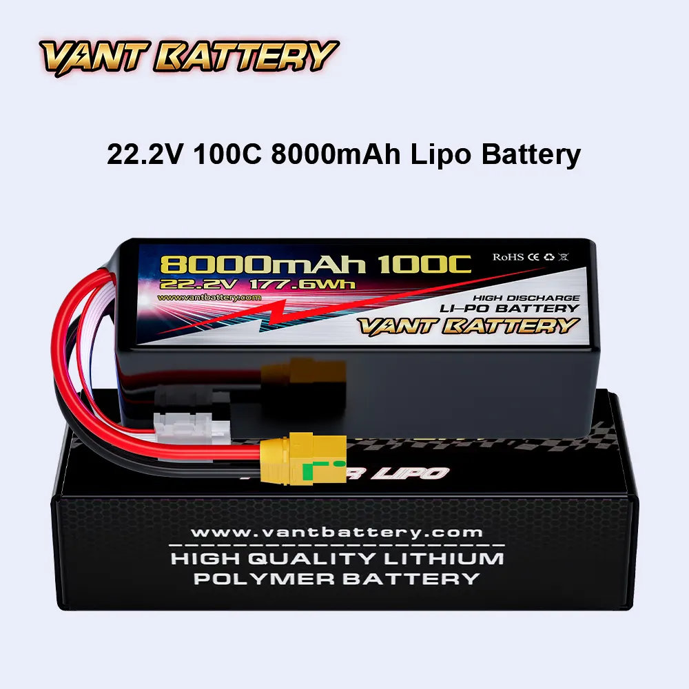 VANT 6S 8000mAh 100C 22.2V FPV drone battery 4S/6S RC Lipo Battery for aerial photography drone agricultural drone