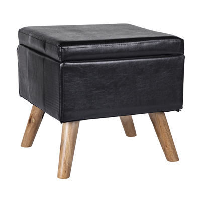 pouf ottoman storage stool with legs detachable legs storage ottoman new design