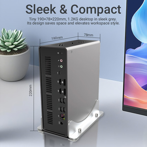 Yüksek performanslı kompakt DDR4 3200MHz WiFi5 + Bluetooth4.2 Win11 Gamer Mini endüstriyel bilgisayar I7/i9 rtxgaming oyun Mini PC - Product Image 4