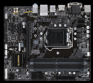 <strong>Intel</strong> B250M-DS3H Gaming Motherboard PCIe 3.0 DDR4 DIMM 2280 LGA 1151 <strong>Socket</strong> Atx Single for Desktop Server - Product Image 1