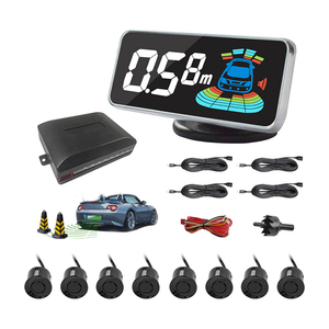 Stay in Control: 8-<strong>Sensor</strong> <strong>Reverse</strong> Parking Radar with <strong>Display</strong> Screen - Product Image 1