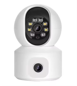 กล้องไร้สาย360ทิศทางการหมุน HD แบบไร้สายใช้ตรวจสอบที่บ้านเลนส์คู่ความละเอียด4K ขนาดเล็กสไตล์ NVR Tuya APP 4G เครือข่าย - Product Image 1