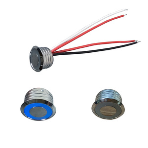 Silber/Goldbraun mit blauer Kontroll leuchte und Dual-Memory-Funktion, geeignet für LED-Licht mit DC 12V 24V Touch-Sensor - Product Image 1