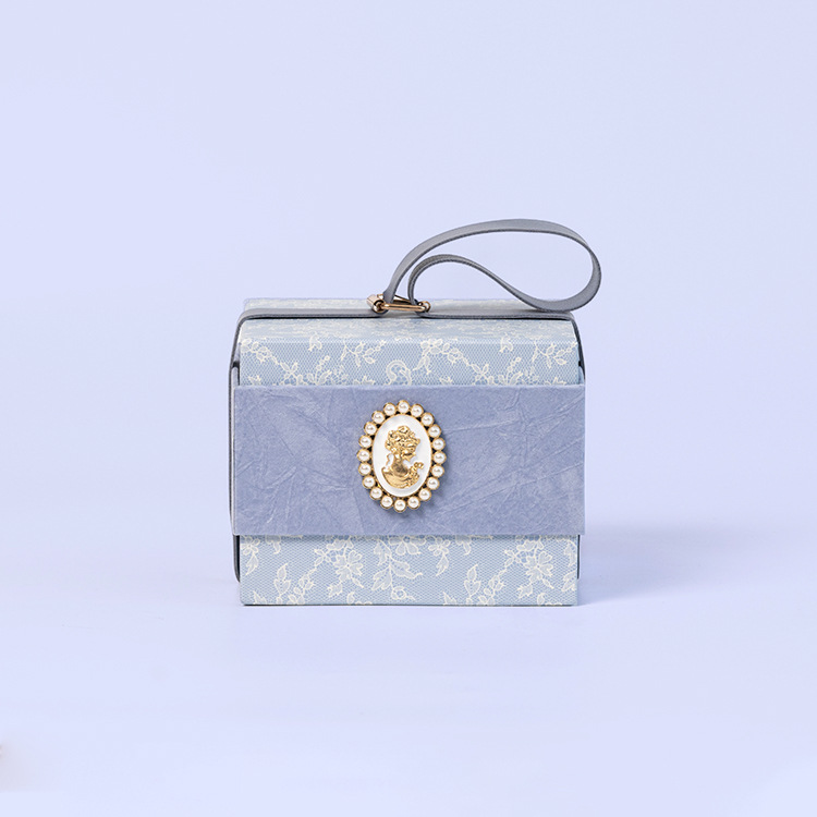 Jade Seal Box (Middle) - blue
