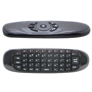 Mini 2,4G inalámbrico teclado Qwerty C120 ratón de aire para Android Windows Mac OS linux TV caja de Control remoto - Product Image 1