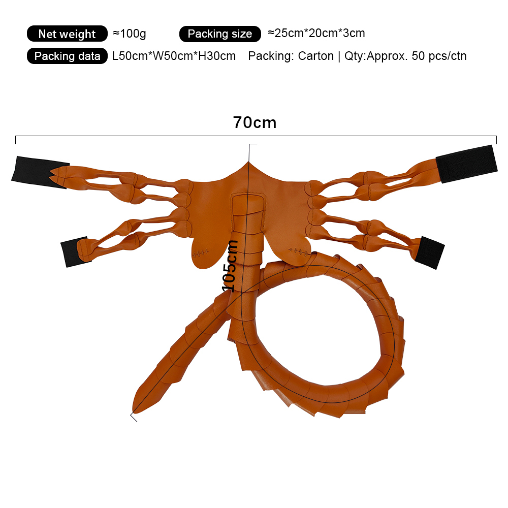 Facehugger marron